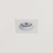Artdelight Venice 2708 GU10 - Einbaustrahler - 80 x 80 mm, Ø 74 mm Einbaumaß - weiß