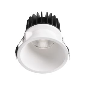 Nova Luce Selene - Einbaustrahler - Ø 82 mm, Ø 76 mm Einbaugröße - IP54 - weiß