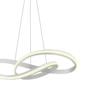 ONE Light Swirl - Hängeleuchte - Ø 60 x 150 cm - 30W LED inkl. - weiß