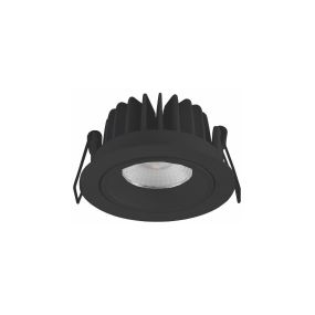 Artdelight Venice 1210 - Einbaustrahler - Ø 90 mm, Ø 83 mm Einbaumaß - 10W dimmbare LED inkl. - IP44 - schwarz