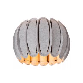 Lucide Spencer - Deckenleuchte - Ø 30 x 19,5 cm - grau