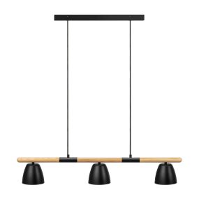 Nordlux Theo - Hängelampe 3L - Ø 12,5 x 16 x 88 cm - schwarz