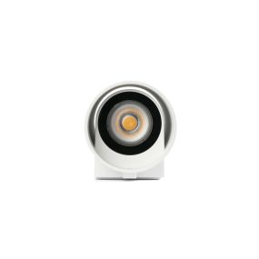 Faro KOV - Außenwandbeleuchtung - 8 x 8,7 x 21,2 cm - 2 x 6W LED inkl. - IP65 - Weiß