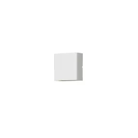 Konstsmide Chieri Square - außenwandleuchte - 11 x 6 x 11 cm - 4W LED inkl. - IP54 - weiß