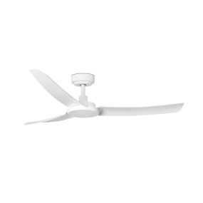 Faro Siros - Deckenventilator mit Fernbedienung und Zeitschaltuhr - Ø 132 cm - weiß