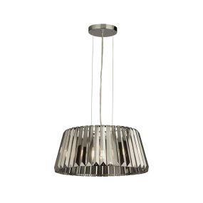Searchlight Tiara - Pendelleuchte - Ø 46 x 150 cm - Chrom