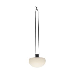 Nordlux Sponge - Pendelleuchte - wiederaufladbar über USB-Kabel - Ø 20 x 115,4 cm - 3 Stufen Moodmaker-Funktion - 4,8W LED inkl. - IP65 - weiß