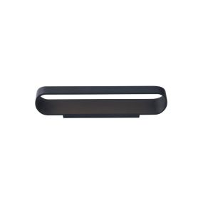 Maxlight Zafira - Wandleuchte - 25 x 10 x 6,6 cm - 12 x 0,5W LED inkl. - schwarz