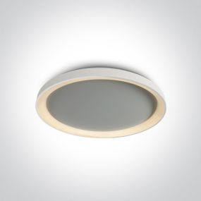 ONE Light Plafo - Deckenleuchte - Ø 58 x 6,3 mm - 48W dimmbare LED inkl. - weiß