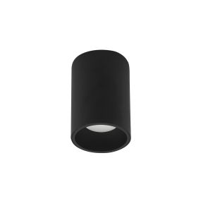 Nova Luce Ned - Aufbaustrahler 1L - Ø 7 x 10 cm - sandschwarz