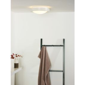 Lucide Fresh - Deckenleuchte - Ø 27 x 9 cm - IP44 - weiß