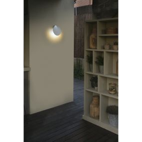 Faro Lotus - Wandleuchte - 22,5 x 22,5 x 9 cm - 18W LED inkl. - IP65 - matt weiß