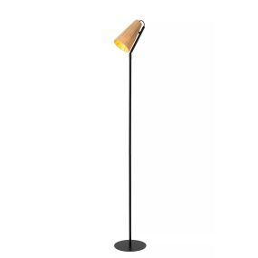 Lucide Bensen - Stehleuchte - Ø 22 x 152 cm - natur