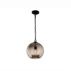 Nova Luce Ancona - Pendelleuchte - Ø 30 x 250 cm - braun