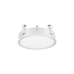 Nova Luce Perfect Profile Trimless - Einbaustrahler mit Fernbedienung (inkl.) - Ø 440 mm, 420 mm Einbaumaß - 24W dimmbare LED inkl. - 2700K-6000K - weiß