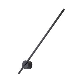 Maxlight Spider - Wandleuchte - Ø 8 x 79 cm - 8,4W LED inkl. - IP44 - schwarz