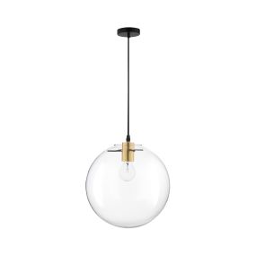 Nova Luce Mirale - Hängeleuchte - Ø 25 x 181 cm - Gold und Schwarz