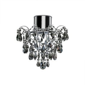 Searchlight Bathroom - Badleuchter - Ø 36 x 38 cm - IP44 - Chrom