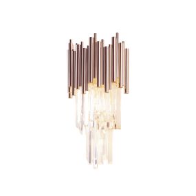Maxlight Vogue - Wandleuchte - 30 x 19 x 54 cm - gold