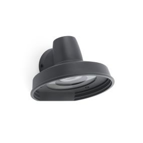 Faro Bronx - Wandleuchte - 14,4 x 13,3 x 9,6 cm - IP44 - dunkelgrau