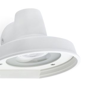 Faro Bronx - Wandleuchte - 14,4 x 13,3 x 9,6 cm - IP44 - matt weiß