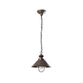 Faro Nautica - Hängeleuchte - Ø 34,5 x 108 cm - IP33 - rostbraun