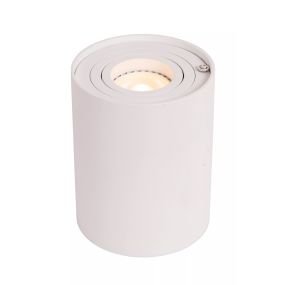Lucide Tube - Tischleuchte - Ø 9,6 x 12,5 cm - 3 Stufen Dimmer - weiß