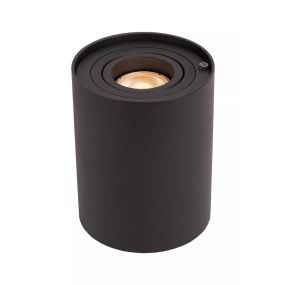 Lucide Tube - Tischleuchte - Ø 9,6 x 12,5 cm - 3 Stufen Dimmer - schwarz