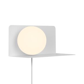 Nordlux Lilibeth - Wandleuchte - Ø 15 x 16 x 35 cm - weiß