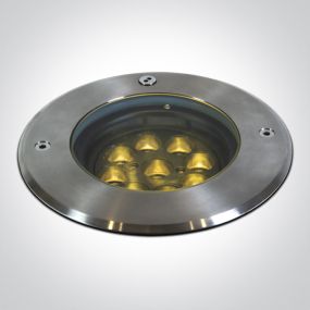 ONE Light Inground Tiltable Range - Bodenspot für den Außenbereich - Ø 180 mm, Ø 170 mm Einbaumaß - 9 x 1,5W LED inkl. - IP67 - Edelstahl