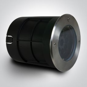 ONE Light Inground Tiltable Range - Bodenspot für den Außenbereich - Ø 180 mm, Ø 170 mm Einbaumaß - 9 x 1,5W LED inkl. - IP67 - Edelstahl