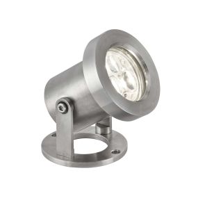 Searchlight Outdoor - Bodenstrahler - 8 x 9 cm - 3W LED inkl - IP65 - Edelstahl