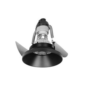 Nova Luce Zelmira - Einbaustrahler - Ø 82 mm, Ø 75 mm Einbaugröße - schwarz