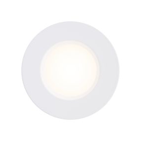 Nordlux Mahi 1-Kit - Einbaustrahler - Ø 85 x 45 mm - 8.5W LED inkl. - IP65 - weiß