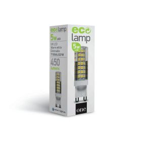 ONE Light LED-Lampe - Ø 1,6 x 6 cm - G9 - 5W dimmbar - 3000K