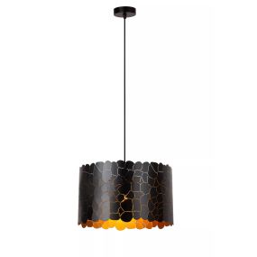 Lucide Almelo - Hängeleuchte - Ø 40 x 155 cm - schwarz