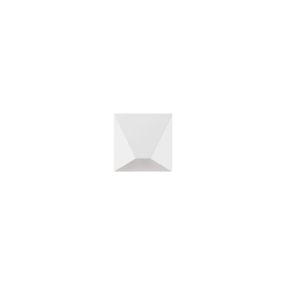 Nova Luce Bazz - wandleuchte - 16 x 5 x 16 cm - 3W LED inkl. - sand weiß