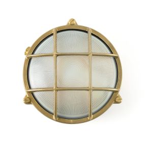 Faro Noray - Wandleuchte - Ø 19 x 10 cm - IP65 - Messing