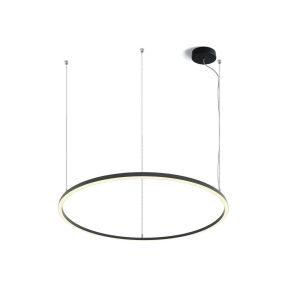 ONE Light LED Circle Rings - Hängeleuchte - Ø 127 x 300 cm - 65W LED inkl. - schwarz