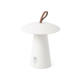 Faro Task - tragbare Lampen - Ø 20 x 29,2 cm - 2W LED inkl. - IP54 - matt weiß