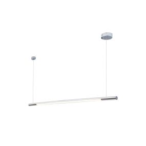 Maxlight Organic - Pendelleuchte - 100 x 140 cm - 16W LED inkl - Chrom