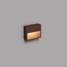 Faro Grada - Wandleuchte - 15,7 x 4,6 x 12,8 cm - 3W LED inkl. - IP54 - rostbraun