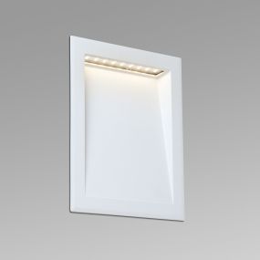Faro Soun - Wandeinbauleuchte - 19,3 x 7,3 x 23,8 cm - 8W LED inkl. - IP65 - weiß mattiert