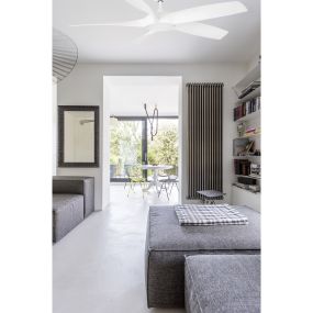 Faro Cocos - Deckenventilator mit Licht und Fernbedienung - Ø 137 cm - 20W LED inkl. - weiß