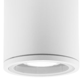 Nova Luce Cerise - Außen-Deckenleuchte - Ø 9 x 9 cm - IP54 - weiß