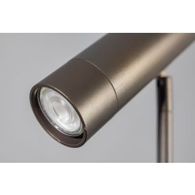 ETH Nikki - Tischlampe - 50 cm - eloxiert braun