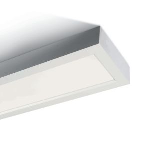 ONE Light LED Die Cast Panel - Deckenleuchte - 120 x 14,5 x 5 cm - 40W LED inkl. - IP40 - weiß - warmweiße Lichtfarbe