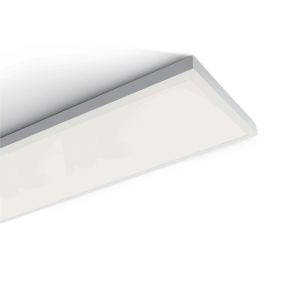 ONE Light LED Aluminium Panel - Deckenleuchte - 120 x 30 x 4 cm - 40W LED inkl. - IP40 - weiß - weiße Lichtfarbe
