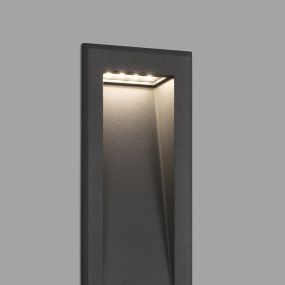 Faro Soun - Wandeinbauleuchte - 10,5 x 7,3 x 23,9 cm - 5W LED inkl. - IP65 - dunkelgrau