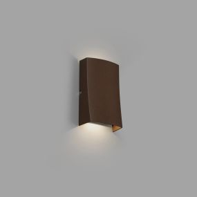 Faro Nairobi - Wandleuchte - 8,5 x 5 x 15 cm - 6W LED inkl. - IP54 - rostbraun